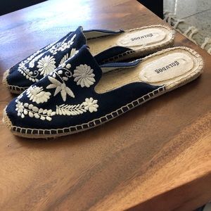 Soludos Ibiza Embroidered Mule Size 9.5